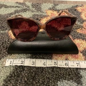 Diff Piper Sunglasses in Pink Tortoise